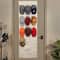 Household Essentials 68" Natural Cotton Over the Door Cap & Hat Organizer